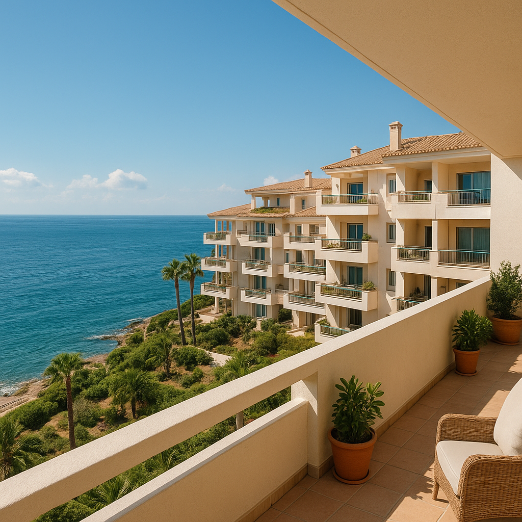 Apartamenty z widokiem na morze na Costa del Sol