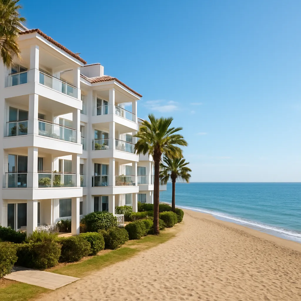 Apartamenty przy plaży w Marbella