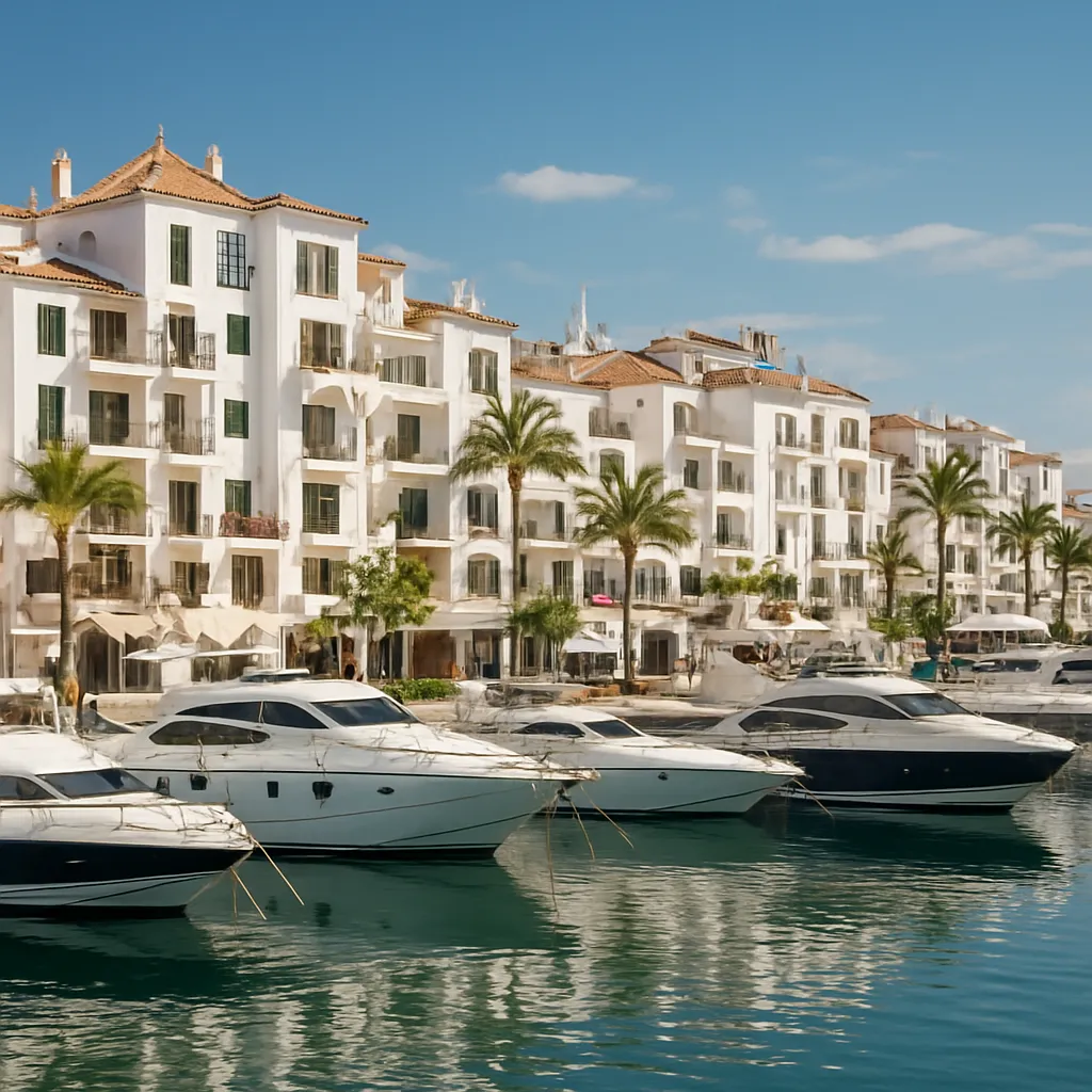 Nieruchomości przy marinie w Puerto Banús