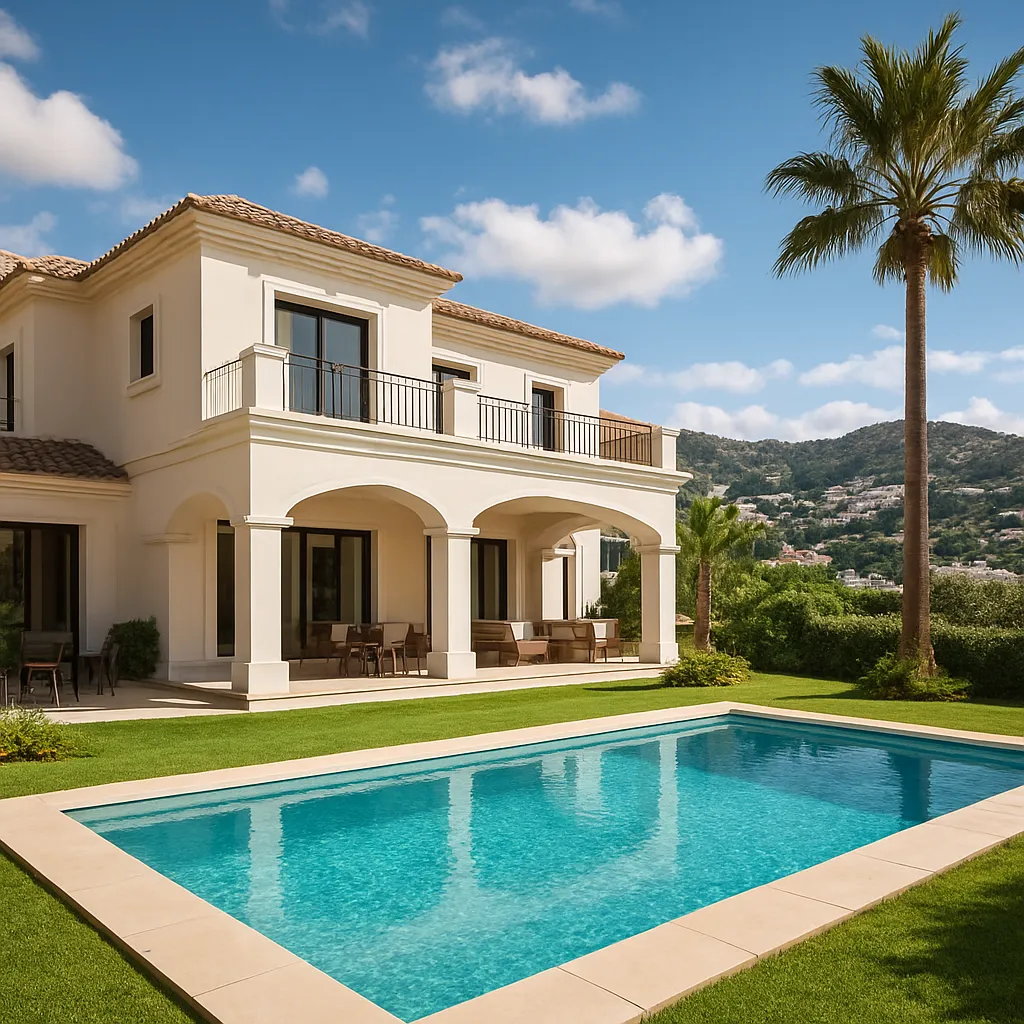 Zakup willi z basenem w Benahavís