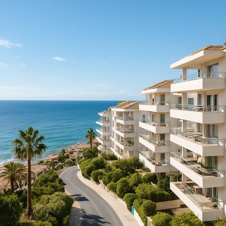 Apartamenty z widokiem na morze w Mijas Costa
