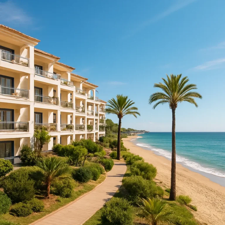 Apartamenty przy plaży w Mijas Costa