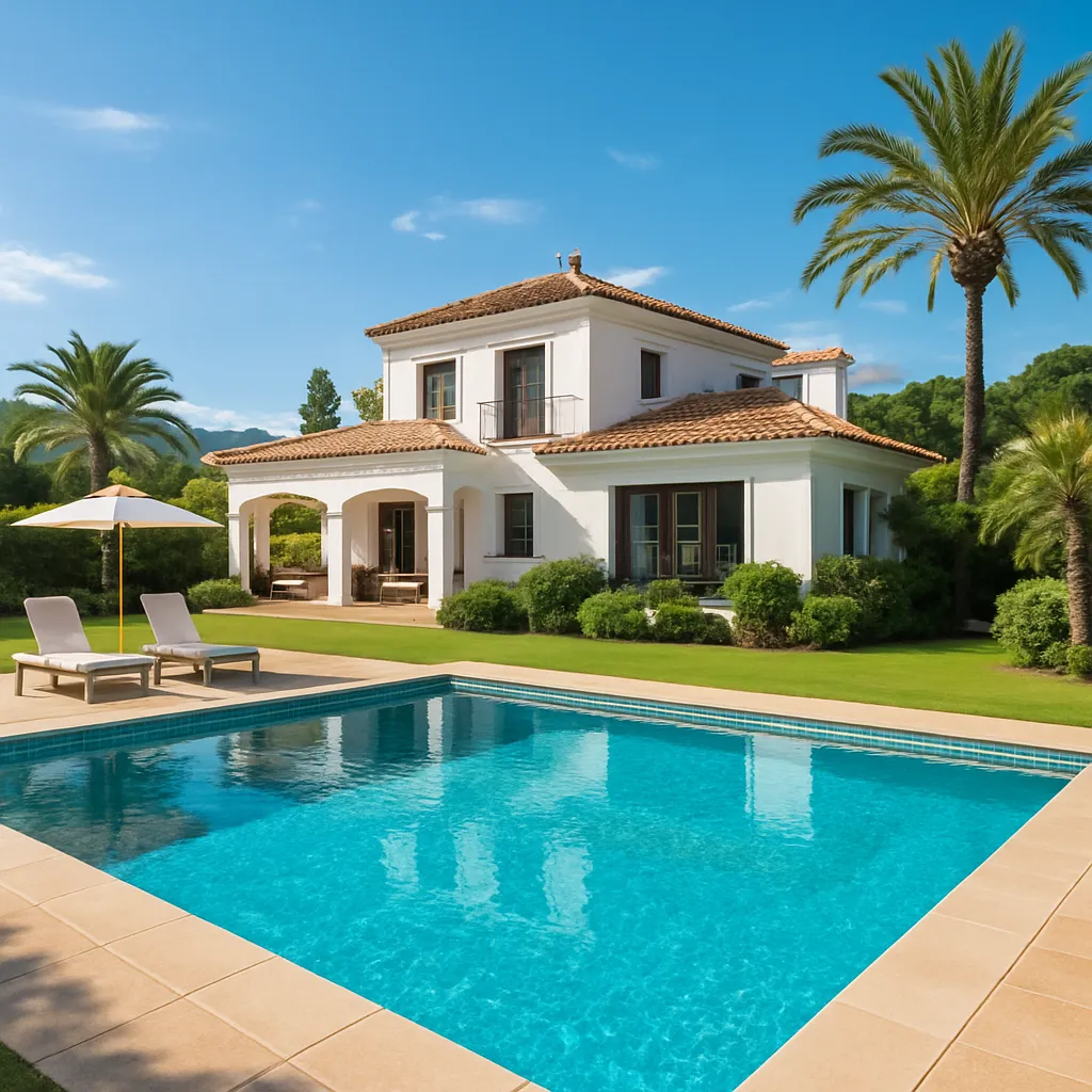 Wille z prywatnym basenem w Marbella