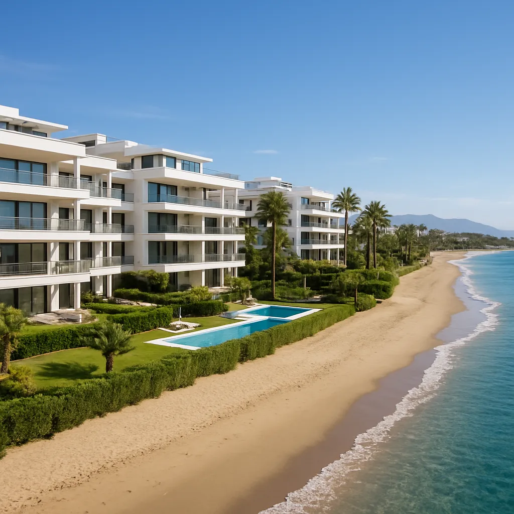Apartamenty przy plaży w Marbella