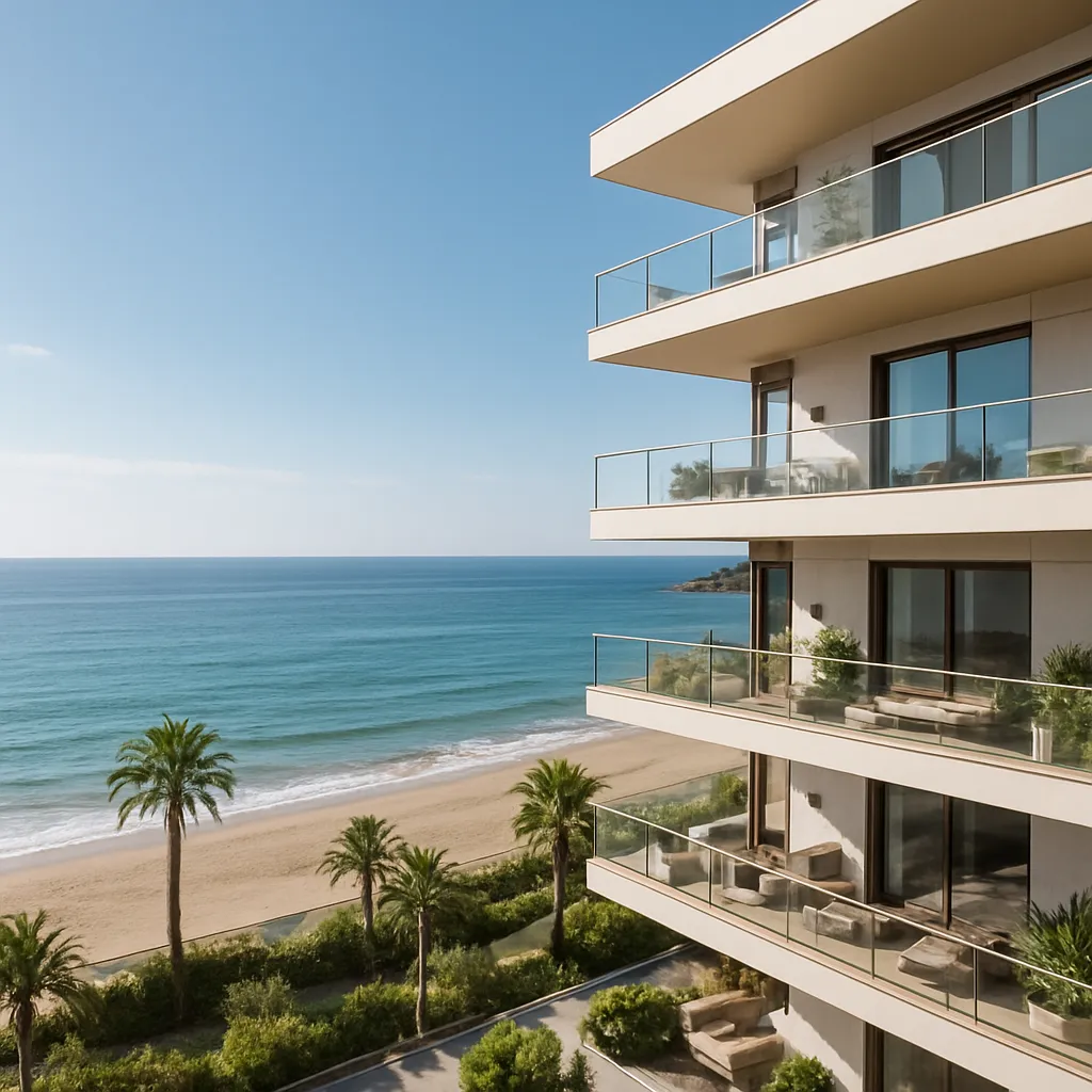 Apartamenty z widokiem na morze w Rincón de la Victoria