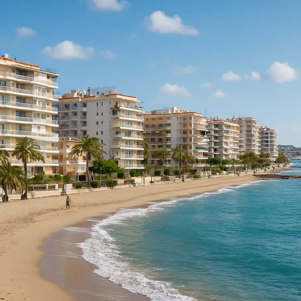 Apartamenty przy plaży w Benalmádena Costa