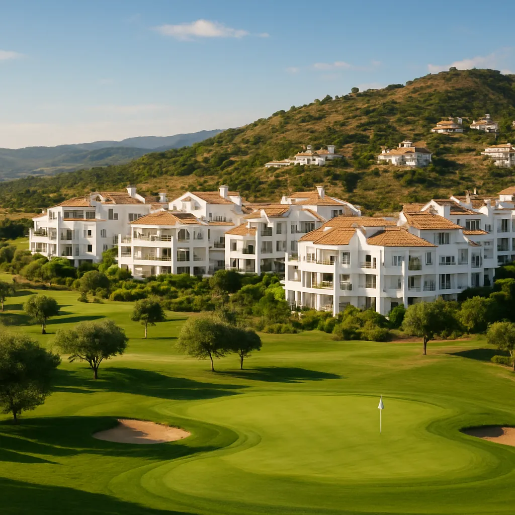 Apartamenty golfowe w Casares