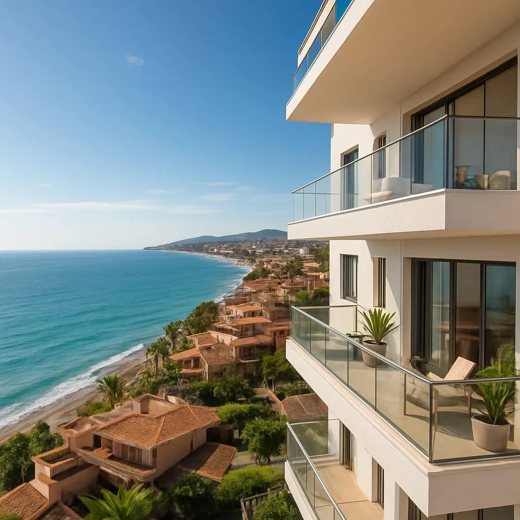 Apartamenty z widokiem na morze na Costa del Sol