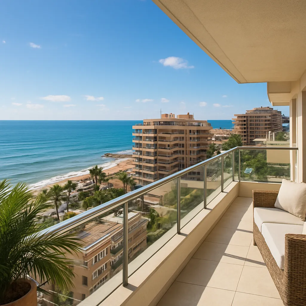 Apartamenty z widokiem na morze w Fuengirola