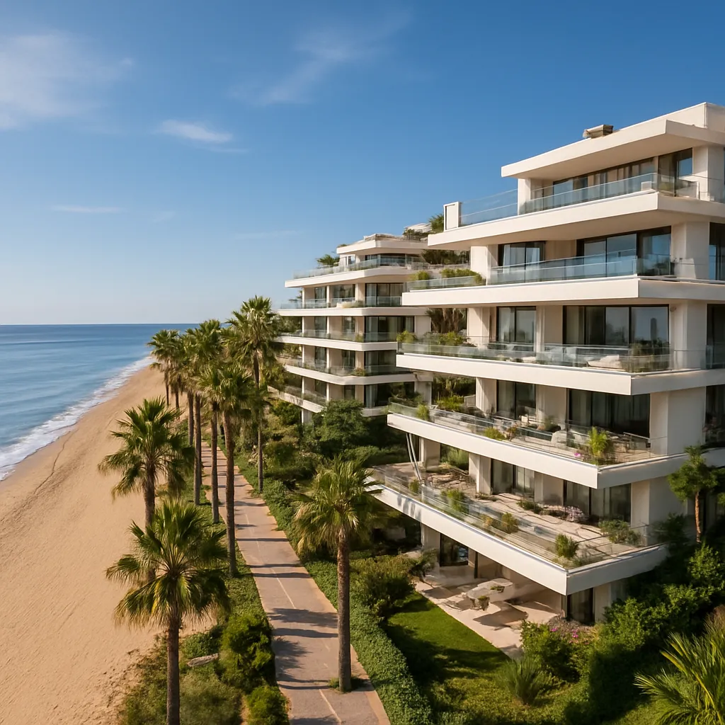 Apartamenty luksusowe przy plaży w New Golden Mile