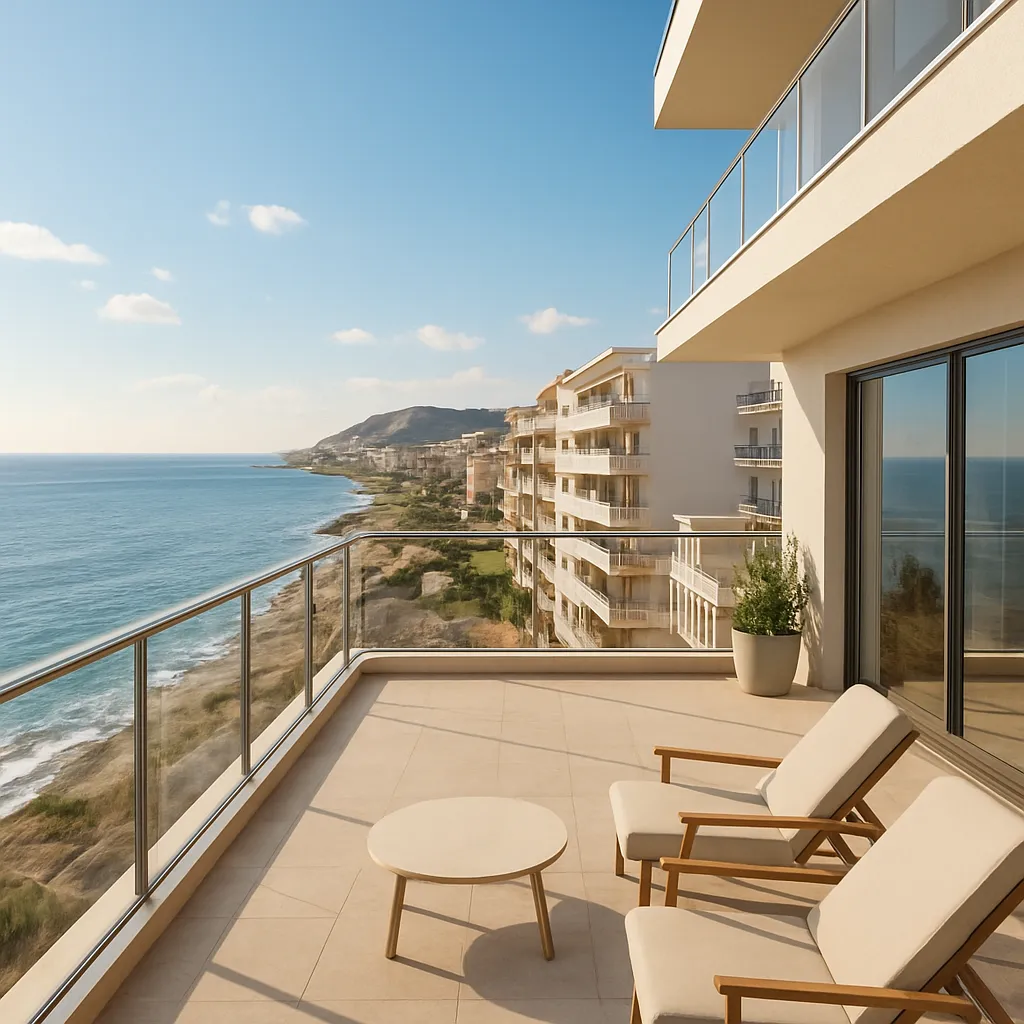 Apartamenty z widokiem na morze w Rincón de la Victoria