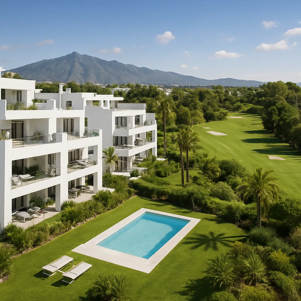 Apartamenty golfowe w Nueva Andalucía