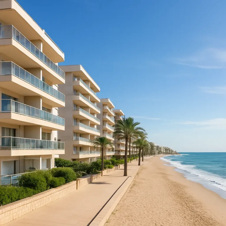Apartamenty przy plaży w Torre del Mar