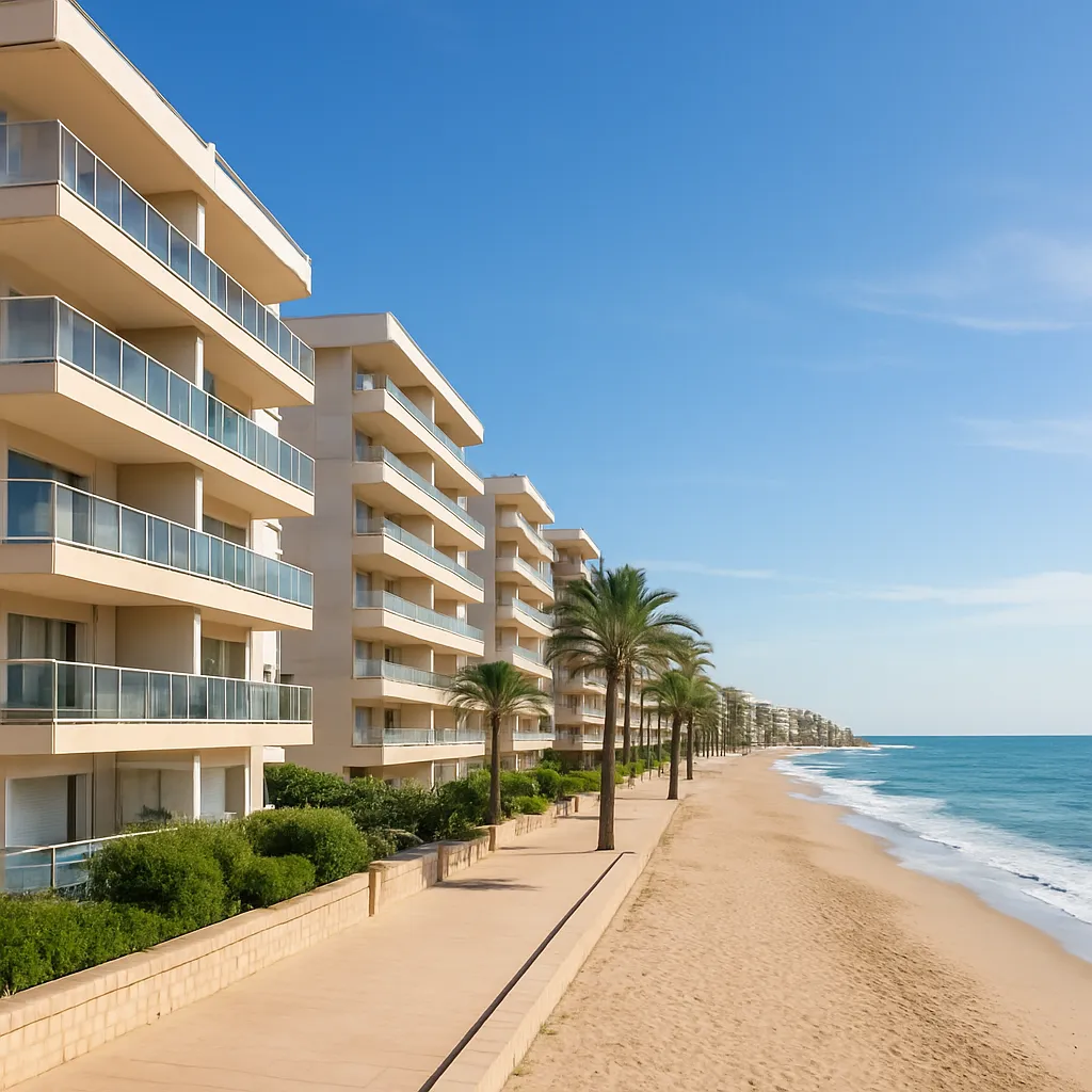 Apartamenty przy plaży w Torre del Mar