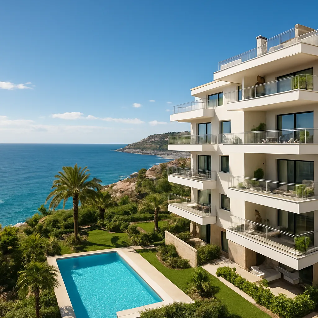 Apartamenty z widokiem na morze na Costa del Sol